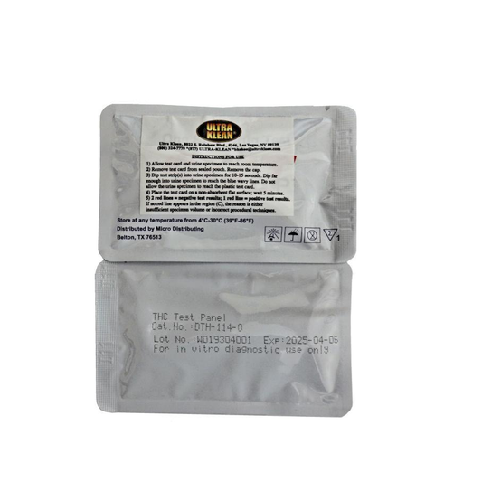 Ultra Klean THC Test Kit