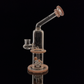 Mathematix Direct Inject, Double Showerhead Bubbler w/ Saturn Rings