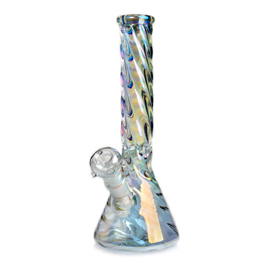 32cm 5mm Holographic Twisted Beaker