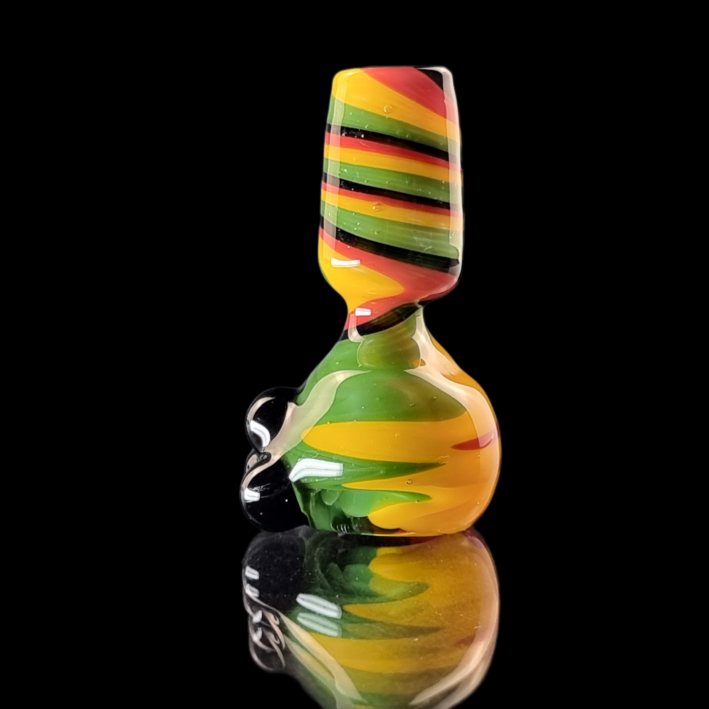 Rasta Wig Wag Bowl 18mm by Gladstone USA