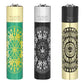 Clipper Lighter Metal Weed Mandala