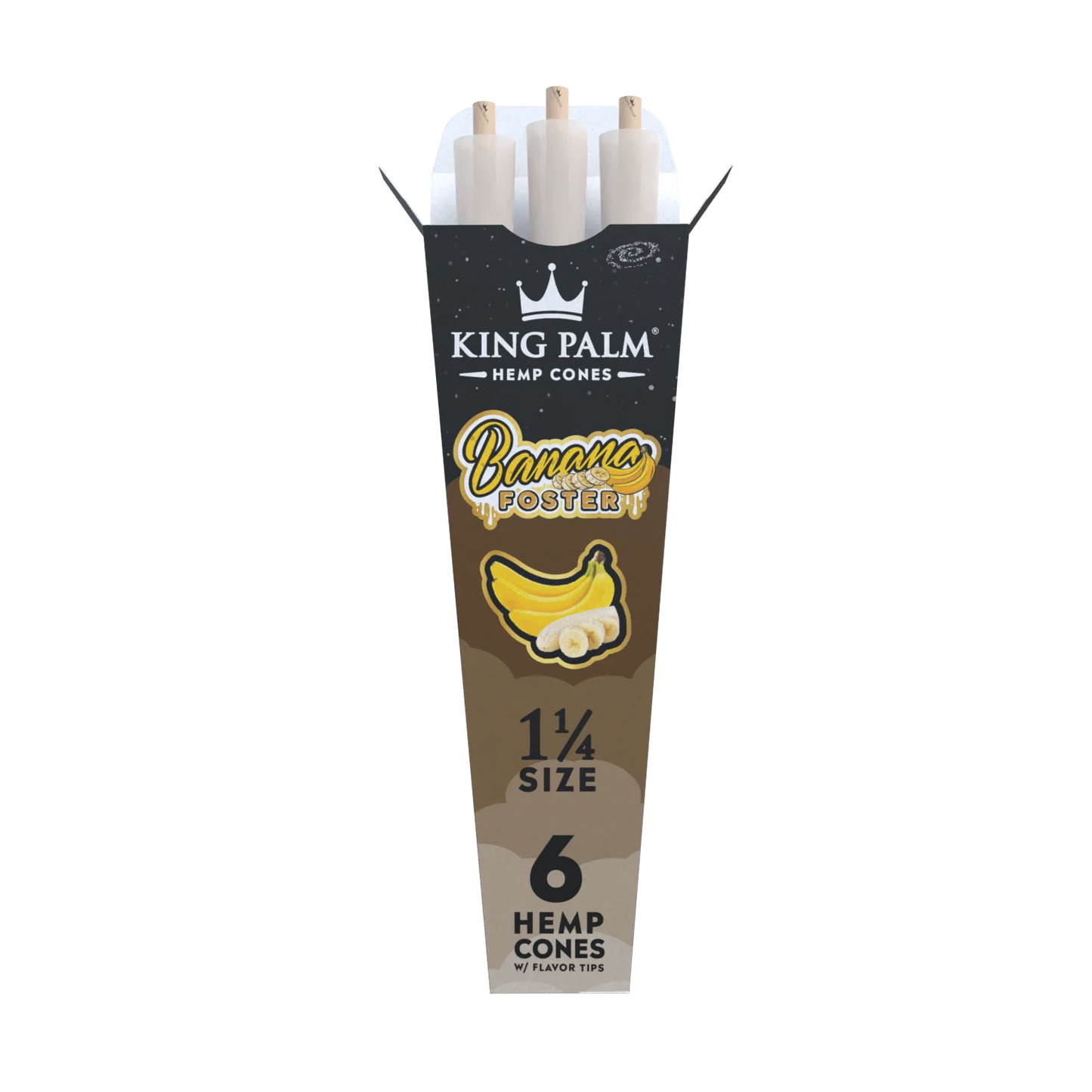King Palm 1 1/4 Size Pre-Rolled Hemp Cones