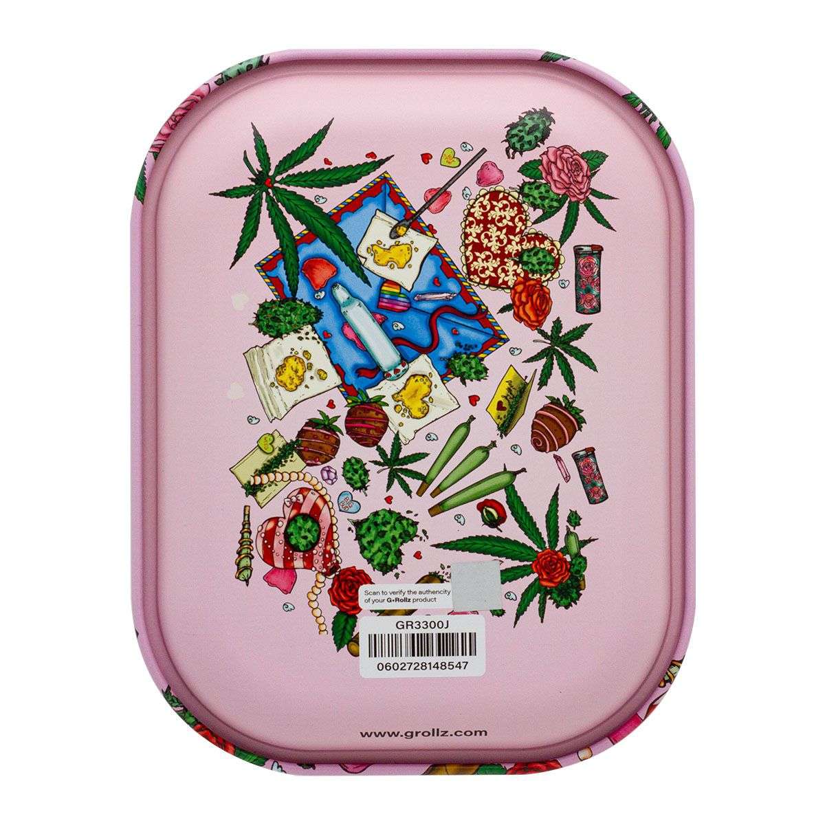 G-Rollz Amsterdam Picnic Rolling Tray Metal Small 18x14cm