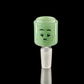 Milky Green Expressions Mini Figures Bowls 14mm Male