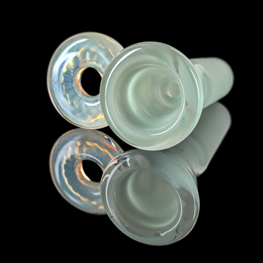 Fully Worked Restriction Slide w/ Fumicello Donut by Empirical Glass 14mm Mint