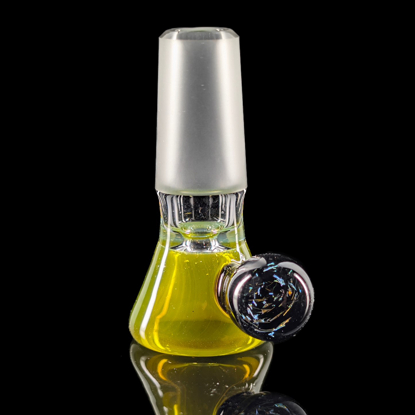 Empirical Glass Single Colour Restriction Slide w/ Dichro Marble 14mm