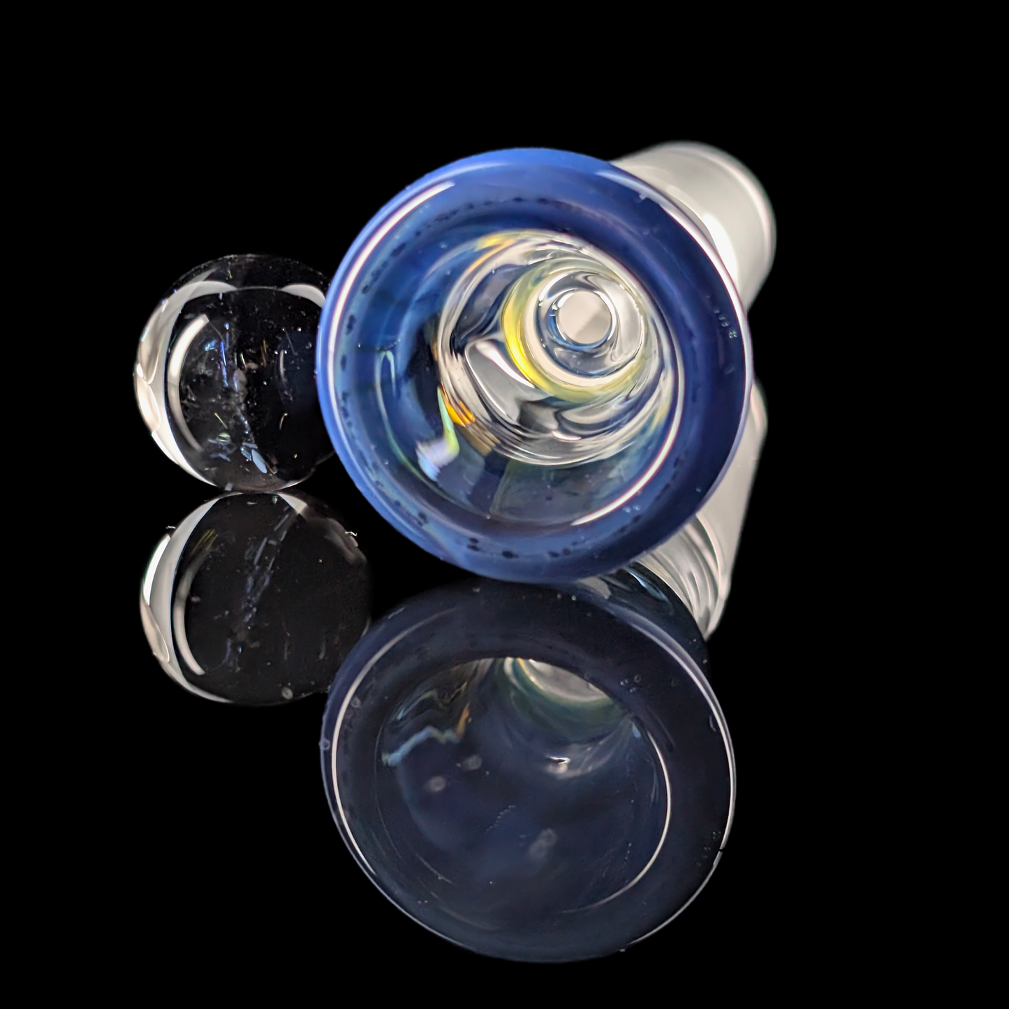 Empirical Glass Single Colour Restriction Slide w/ Dichro Marble 14mm