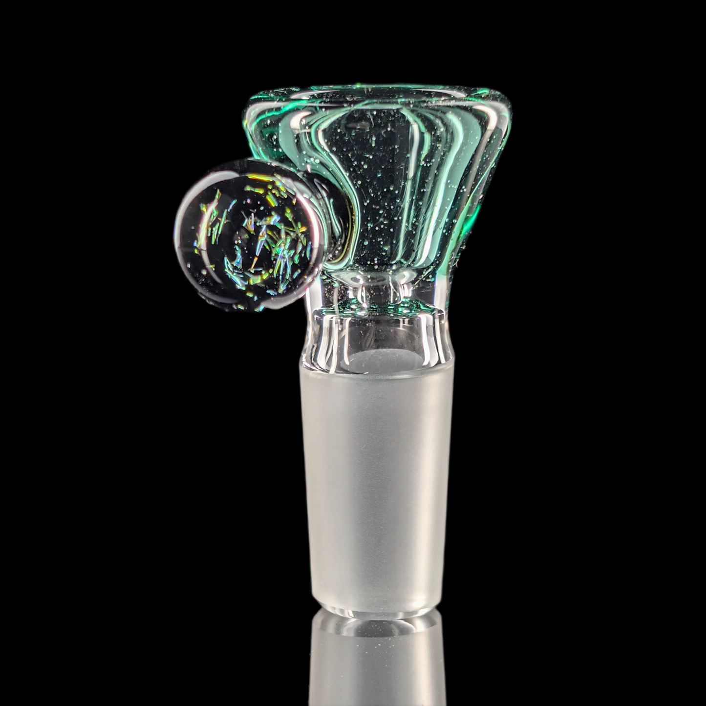 Empirical Glass Single Colour Restriction Slide w/ Dichro Marble 14mm