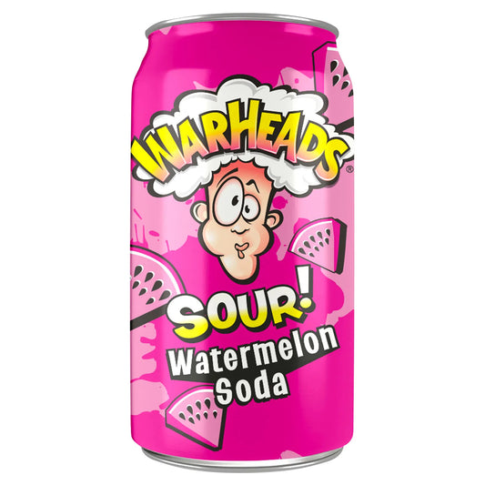 Warheads Sour Watermelon Soda 355ml