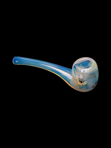 Chameleon Glass Aragorn's Briar Glass Pipe with Colour Change Fuming