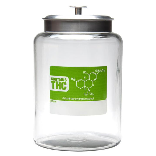 2.5 Gallon Airtight Jar- Write & Erase with a Sharpie