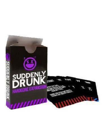 Suddenly Drunk Hardcore Expansion Card/Drinking Game