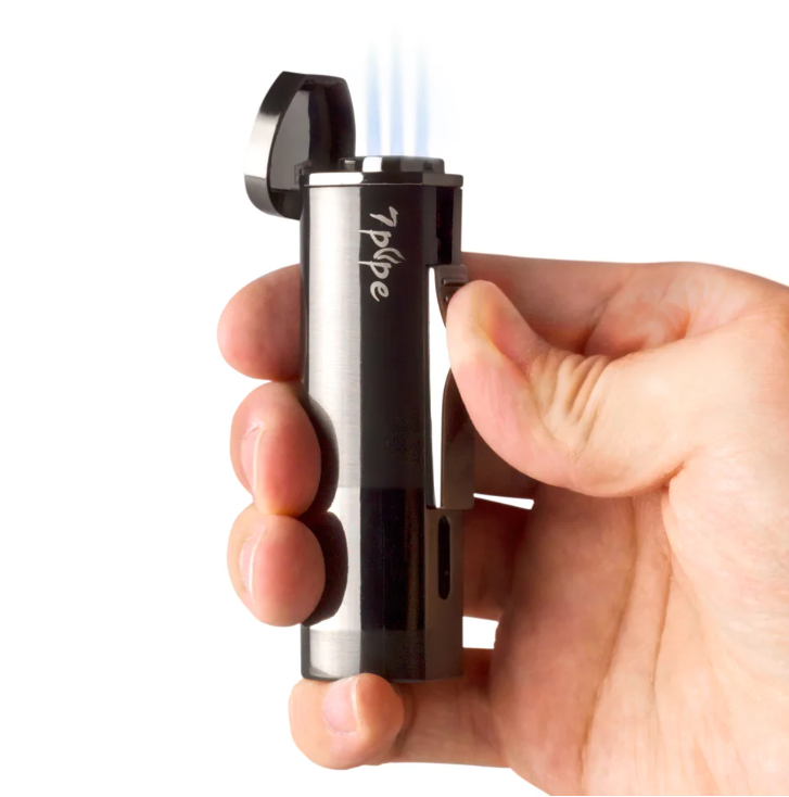 Triple Torch Jet Lighter by 7Pipe