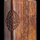 Sheesham Indian Rosewood Carved Box 12.7 cm x 17.8cm