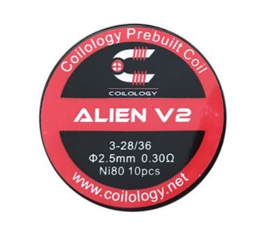 Coilology Ni80 Alien V2 Coil 10 pieces