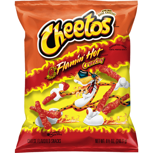 Cheetos Flamin' Hot Crunchy 226g