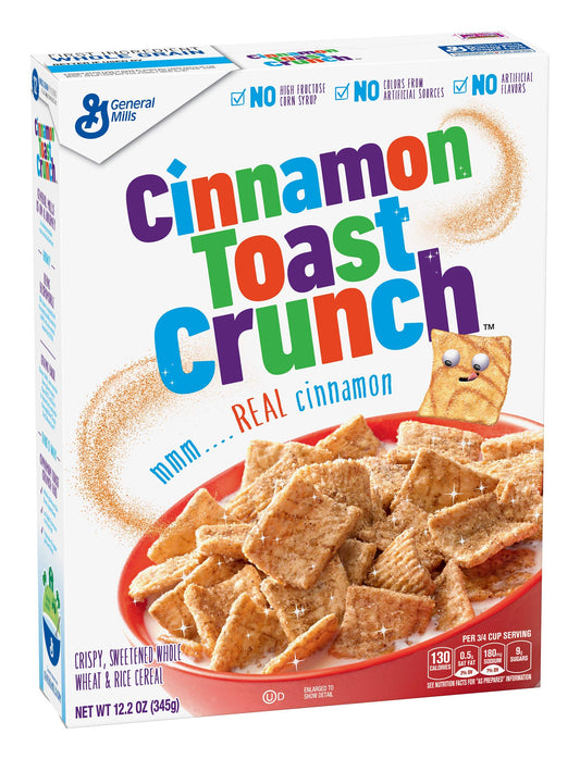 Cinnamon Toast Crunch Breakfast Cereal 340g