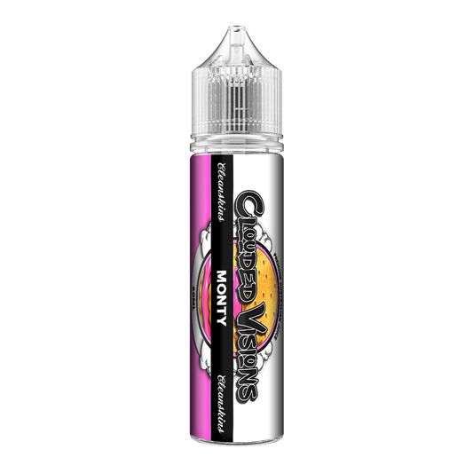 Clouded Visions Cleanskins - Monty Ejuice 60ml 0mg