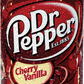 Dr Pepper Cherry Vanilla 355ml Can American Import