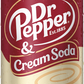 Dr Pepper & Cream Soda 355ml Can American Import