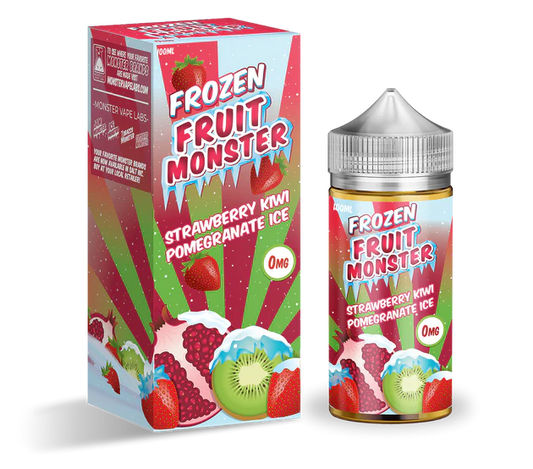 Frozen Fruit Monster Strawberry Kiwi Pomegranate Ice 100ml 0mg