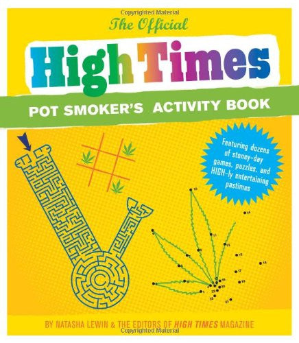 High Times Pot Smokers Activity Book