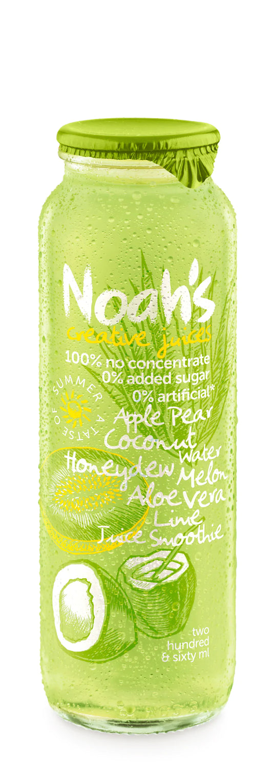 Noah's Honeydew Melon, Aloe Vera Coconut Water Smoothie