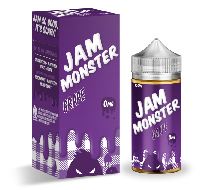 Jam Monster Grape Jam Ejuice 100ml 0mg