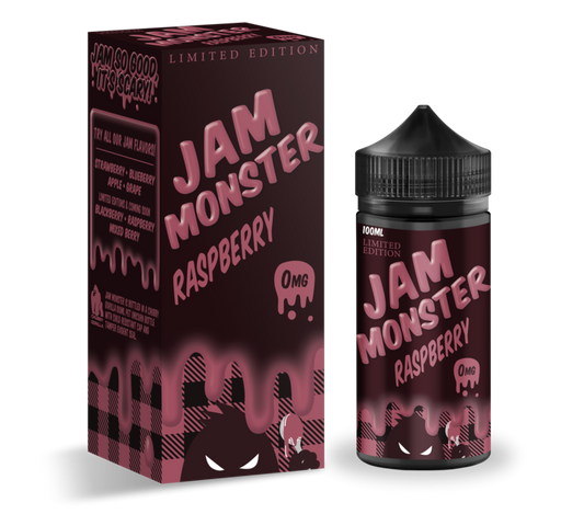 Jam Monster Raspberry Jam Ejuice 100ml 0mg