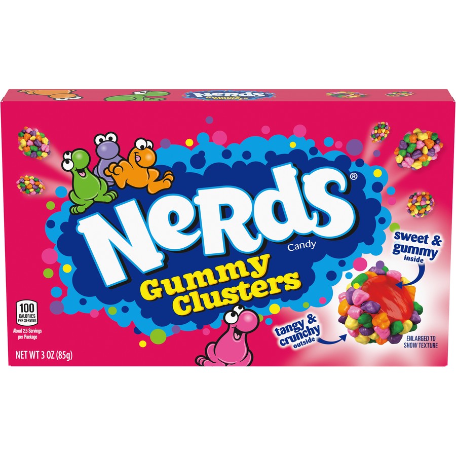 Nerds Gummy Clusters 85g Box