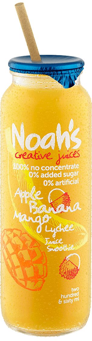 Noah's Apple, Banana, Lychee and Mango Juice Smoothie