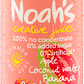 Noah's Apple, Coconut Water, Banana, Raspberry Lychee and Guava Juice Smoothie
