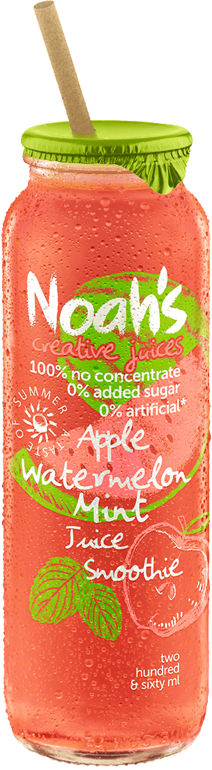 Noah's Apple, Watermelon and Mint Juice Smoothie