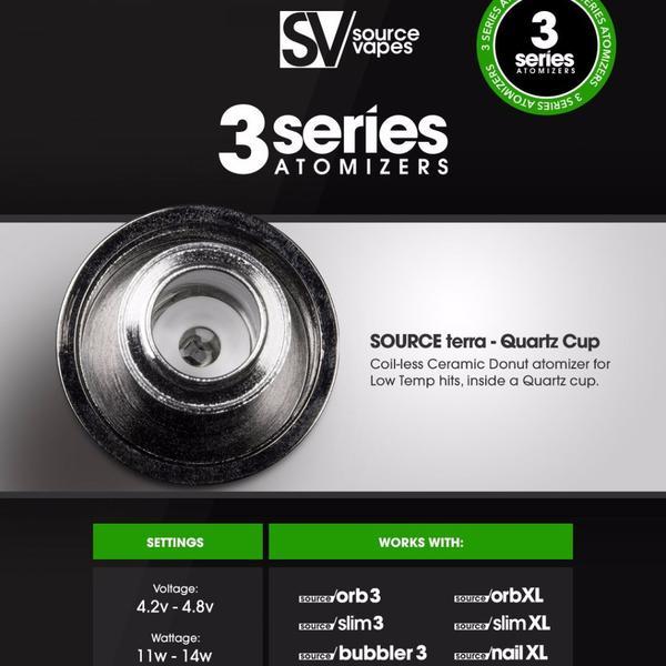 Source 3 Series V2 Atomizers 5 pack