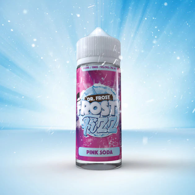 Dr Frost Frosty Fizz Pink Soda 100ml E-Liquid 0mg
