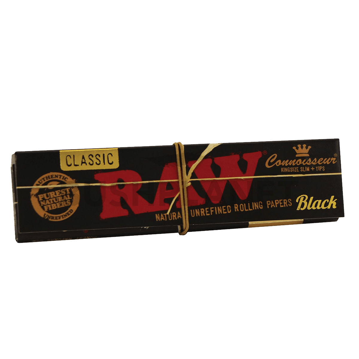 RAW Black King Size Slim Connoisseur Papers + Filter Tips