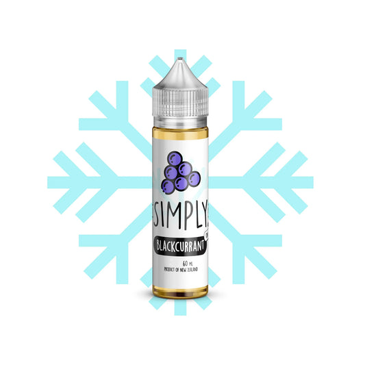 Simply Blackcurrant On Ice 60ml 0mg Ejuice
