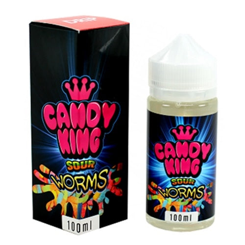 Candy King Sour Worms 100ml