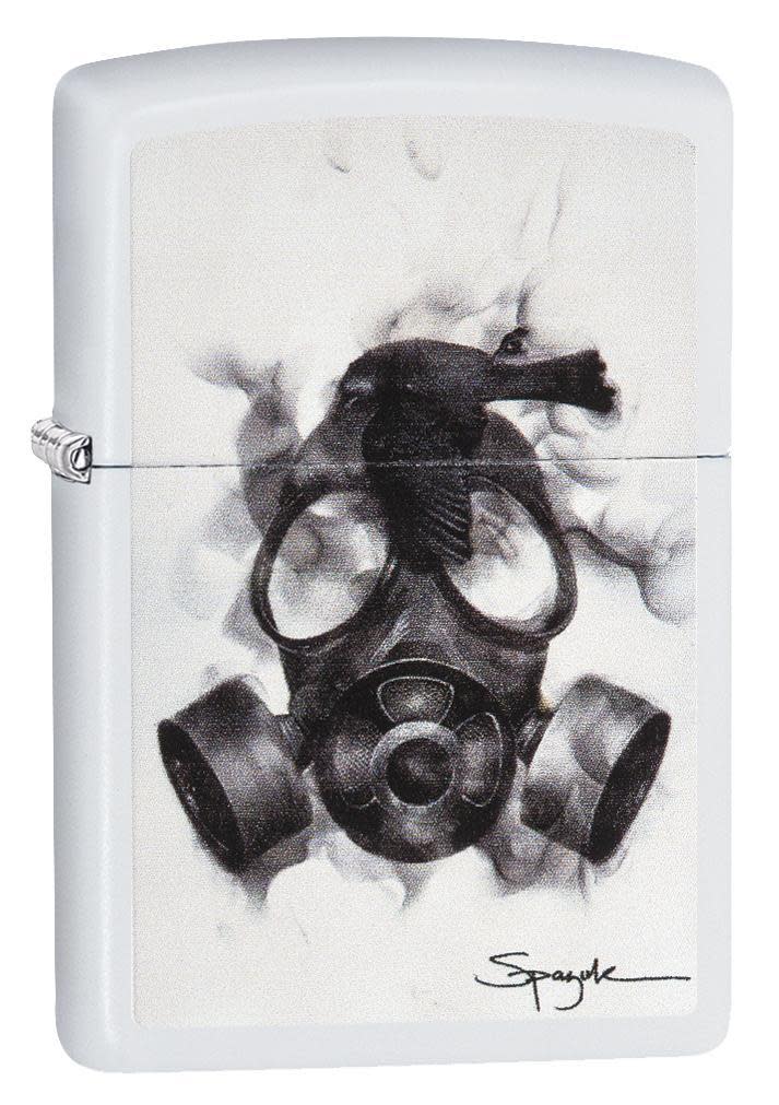 Zippo Spazuk (White Matte Gas Mask)