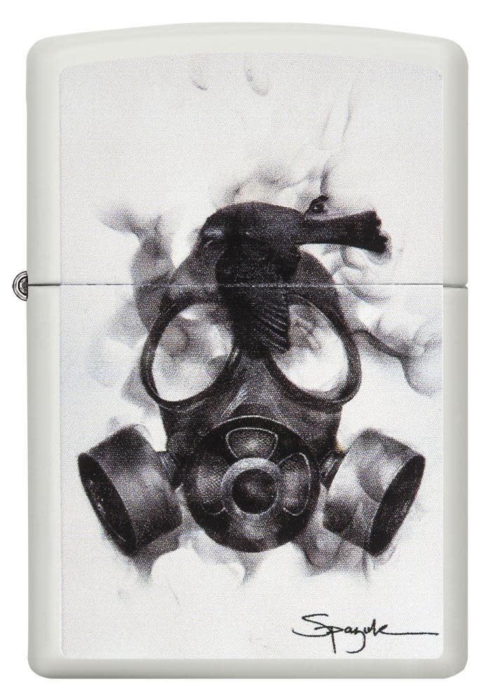 Zippo Spazuk (White Matte Gas Mask)