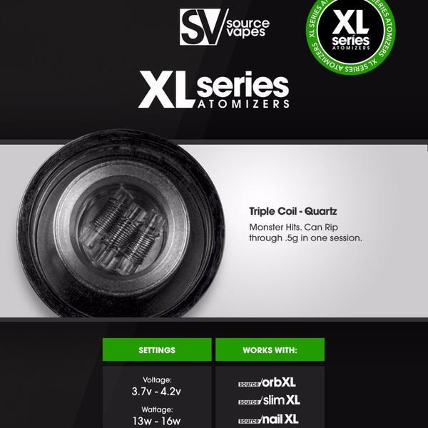 Source XL Series Atomizers