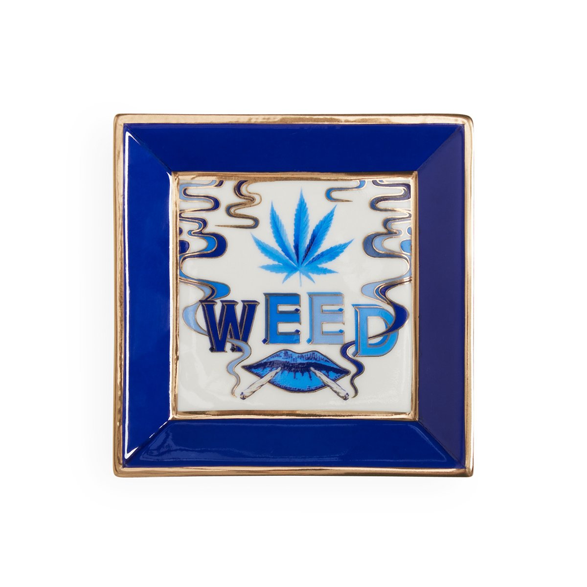 Jonathan Adler Pottery "Druggist, Weed Tray" Square