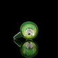 14mm Male Mathematix Glass Tri Coloured 4 Hole Pinch Bowl w/ Hook