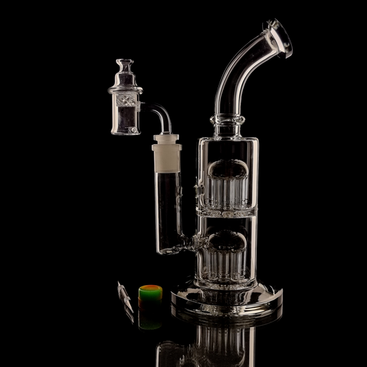 Double Tree Perc Dab Rig Kit