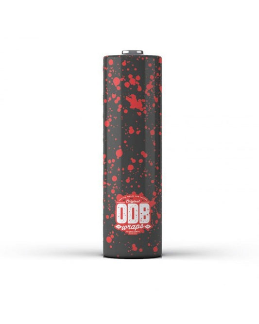 ODB 18650 Battery Wrap 4 pieces Splatter