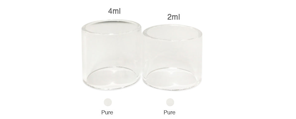 SMOK TFV8 X-Baby Replacement Glass Tube 4ml 3pc